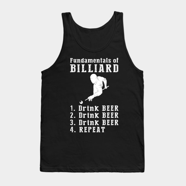 Billiards & Beer: The Perfect Combination Tee Tank Top by MKGift